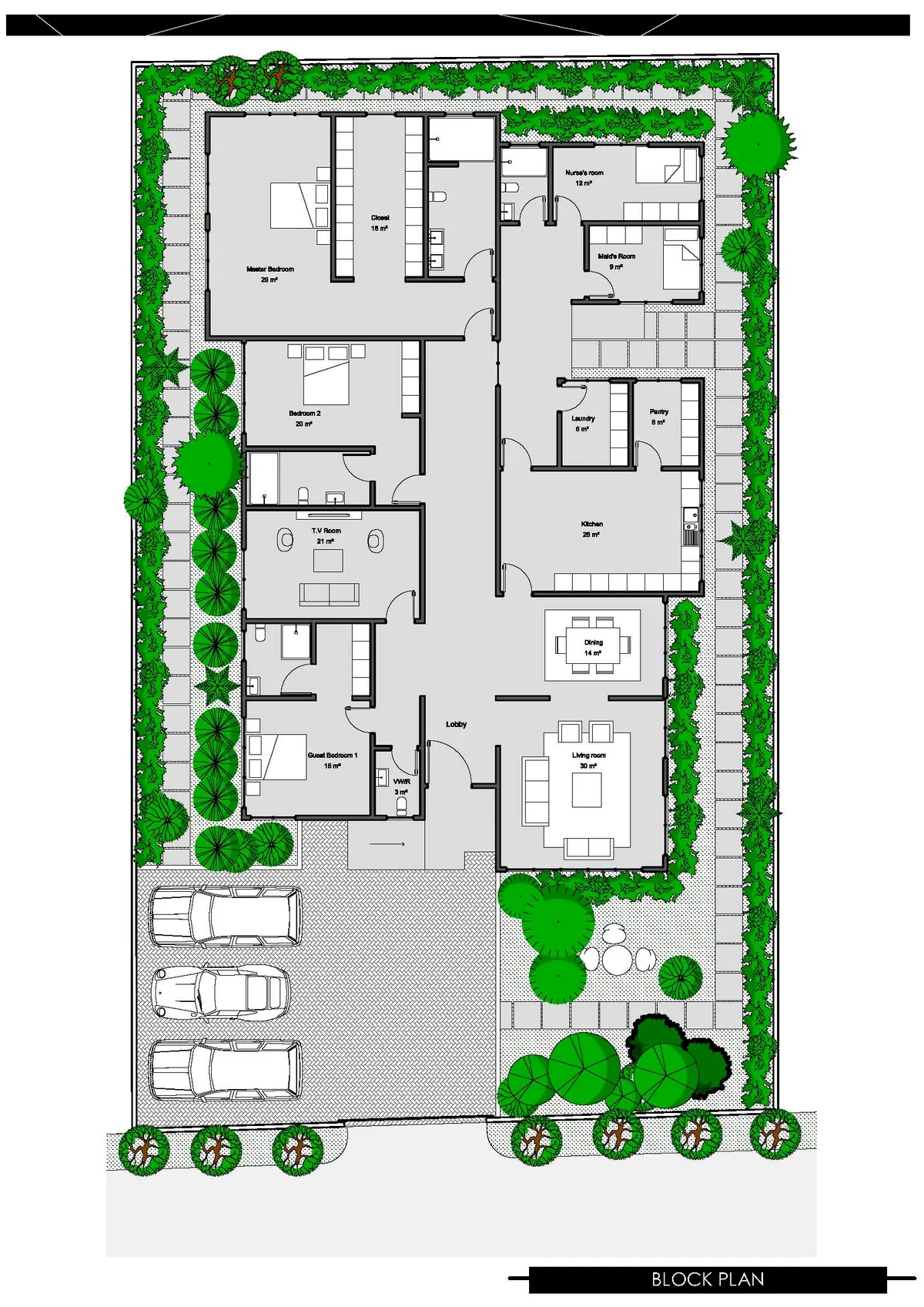 Casa Luminé floor plan 1